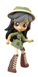 Size: 610x1234 | Tagged: safe, artist:andrew hickinbottom, daring do, equestria girls, g4, cute, daring dorable, doll, equestria girls minis, female, simple background, solo, toy, white background