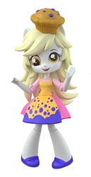 Size: 640x1244 | Tagged: safe, artist:andrew hickinbottom, derpy hooves, equestria girls, g4, cute, derpabetes, doll, equestria girls minis, simple background, solo, toy, white background