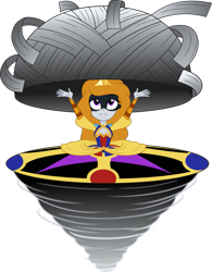 Size: 789x1013 | Tagged: safe, artist:chaosbane-greyknight, oc, oc only, oc:black sun, human, equestria girls, g4, ball, clothes, dress, female, gown, grin, humanized, looking up, silk, silk ball, simple background, skirt, smiling, solo, spinning, story included, transparent background, weaving, whirl