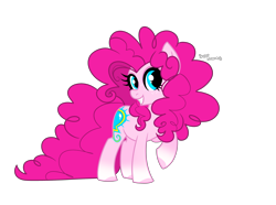 Size: 4500x3348 | Tagged: safe, artist:sweetclownies, pinkie pie, earth pony, pony, g4, female, simple background, solo, transparent background, wrong cutie mark