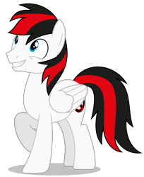 Size: 3932x4810 | Tagged: safe, artist:creedyboy124, oc, oc only, oc:red arrow, pegasus, g4, male, simple background, solo, transparent background