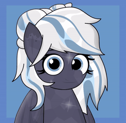 Size: 1024x1000 | Tagged: safe, artist:vilord, oc, oc only, oc:lunara moonstone, crystal pony, pegasus, pony, animated, cute, gif, heart, loop, one eye closed, simple background, solo, tongue out, wink