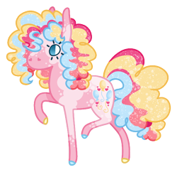 Size: 586x568 | Tagged: safe, artist:mrufka69, pinkie pie, earth pony, pony, g4, alternate design, simple background, solo, transparent background