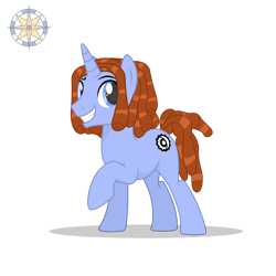 Size: 3500x3500 | Tagged: safe, artist:r4hucksake, oc, oc only, oc:star crest, pony, unicorn, dreadlocks, high res, looking at you, male, simple background, smiling, smiling at you, solo, stallion, transparent background
