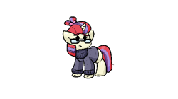 Size: 600x335 | Tagged: safe, artist:zutcha, moondancer, pony, unicorn, g4, clothes, cute, dancerbetes, female, frown, glasses, mare, simple background, solo, sweater, white background