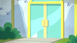 Size: 1920x1080 | Tagged: safe, equestria girls, g4, background, canterlot animal shelter, door, entrance, no pony
