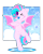 Size: 1996x2489 | Tagged: artist needed, source needed, safe, oc, oc only, oc:sweetie swirl, bat pony, bat pony oc, belly button, bipedal, blue tongue, femboy, male, multicolored hair, simple background, solo, transparent background