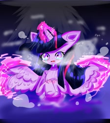 Size: 609x680 | Tagged: safe, artist:うめおにぎり, twilight sparkle, alicorn, g4, twilight sparkle (alicorn)