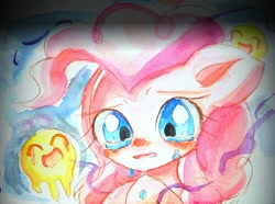 Size: 680x505 | Tagged: safe, artist:うめおにぎり, pinkie pie, pony, g4, traditional art