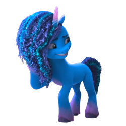 Size: 800x800 | Tagged: safe, edit, edited screencap, editor:dracoawesomeness, screencap, misty brightdawn, unicorn, g5, background removed, episode needed, female, not a vector, simple background, solo, transparent background