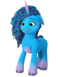 Size: 600x800 | Tagged: safe, edit, edited screencap, editor:dracoawesomeness, screencap, misty brightdawn, pony, unicorn, g5, background removed, episode needed, female, not a vector, simple background, solo, transparent background
