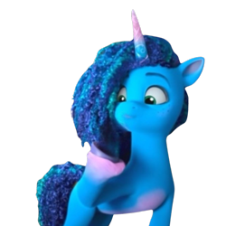 Size: 1080x1080 | Tagged: safe, edit, edited screencap, editor:dracoawesomeness, screencap, misty brightdawn, pony, unicorn, ali-conned, g5, my little pony: make your mark, my little pony: make your mark chapter 2, spoiler:g5, spoiler:my little pony: make your mark, spoiler:my little pony: make your mark chapter 2, spoiler:mymc02e04, background removed, female, not a vector, simple background, solo, transparent background
