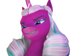 Size: 800x600 | Tagged: safe, edit, edited screencap, editor:dracoawesomeness, screencap, opaline arcana, alicorn, pony, g5, izzy does it, my little pony: make your mark, my little pony: make your mark chapter 2, spoiler:g5, spoiler:my little pony: make your mark, background removed, female, not a vector, simple background, solo, transparent background