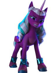 Size: 600x800 | Tagged: safe, edit, edited screencap, editor:dracoawesomeness, screencap, opaline arcana, alicorn, pony, g5, background removed, episode needed, female, not a vector, simple background, solo, transparent background