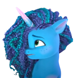 Size: 800x800 | Tagged: safe, edit, edited screencap, editor:dracoawesomeness, screencap, misty brightdawn, pony, unicorn, g5, background removed, episode needed, female, not a vector, simple background, solo, transparent background