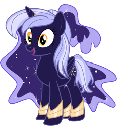 Size: 8028x8650 | Tagged: safe, artist:shootingstarsentry, oc, oc only, oc:umbra, alicorn, pony, absurd resolution, female, mare, parents:styuna, simple background, solo, transparent background, vector