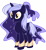 Size: 8028x8650 | Tagged: safe, artist:shootingstarsentry, oc, oc only, oc:umbra, alicorn, pony, absurd resolution, female, mare, offspring, parent:princess luna, parent:stygian, parents:styuna, simple background, solo, transparent background, vector