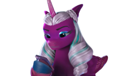 Size: 1280x800 | Tagged: safe, edit, edited screencap, editor:dracoawesomeness, screencap, opaline arcana, alicorn, pony, g5, my little pony: make your mark, my little pony: make your mark chapter 4, top remodel, spoiler:g5, spoiler:my little pony: make your mark, spoiler:my little pony: make your mark chapter 4, spoiler:mymc04e02, background removed, cellphone, eyeshadow, female, looking at something, makeup, not a vector, phone, simple background, smartphone, solo, transparent background