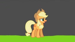 Size: 1080x604 | Tagged: safe, artist:hako33, applejack, earth pony, pony, g4, cute, jackabetes, solo