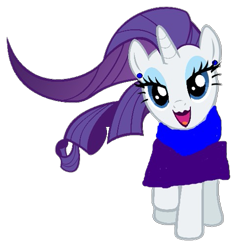 Size: 489x510 | Tagged: safe, rarity, unicorn, g4, 1000 hours in ms paint, clothes, ear piercing, earring, female, jewelry, lipstick, low effort, mare, piercing, purple lipstick, shirt, simple background, skirt, solo, trace, transparent background