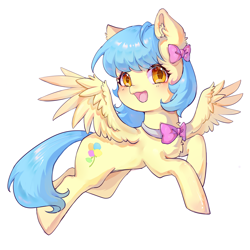 Size: 3000x3000 | Tagged: artist needed, source needed, safe, oc, oc only, oc:zoran, oc:左岸, pegasus, pony, high res, simple background, solo, white background