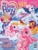 Size: 602x800 | Tagged: safe, pinkie pie (g3), scootaloo (g3), star catcher, toola-roola, g3, official, 2000s, cover, cute, german, ice, magazine, panini, sleigh, snow, winter
