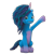 Size: 800x800 | Tagged: safe, edit, edited screencap, editor:dracoawesomeness, screencap, misty brightdawn, pony, unicorn, g5, my little pony: make your mark, spoiler:my little pony: make your mark, background removed, coat markings, episode needed, female, freckles, mare, not a vector, open mouth, open smile, pale belly, raised hoof, simple background, sitting, smiling, socks (coat markings), solo, transparent background, unshorn fetlocks