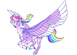 Size: 3541x2507 | Tagged: safe, artist:kitschykricket, oc, oc only, oc:hyperpop, pegasus, pony, colored wings, female, high res, mare, simple background, solo, transparent background, two toned wings, wings