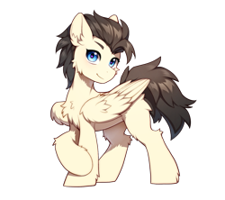 Size: 1515x1346 | Tagged: safe, artist:swaybat, derpibooru exclusive, oc, oc only, pegasus, pony, 2024 community collab, derpibooru community collaboration, cheek fluff, chest fluff, fluffy, hoof fluff, leg fluff, simple background, solo, transparent background, wing fluff, wings