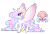 Size: 1920x1303 | Tagged: safe, artist:afterglory, oc, oc only, alicorn, pony, adoptable, concave belly, female, jewelry, large wings, magical lesbian spawn, mare, offspring, parent:fleur-de-lis, parent:princess celestia, parents:fleurestia, simple background, slender, solo, spread wings, thin, tiara, transparent background, wings