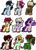 Size: 2430x3390 | Tagged: safe, artist:sexygoatgod, oc, dracony, dragon, earth pony, hybrid, pegasus, pony, unicorn, adoptable, chibi, female, high res, male, simple background, transparent background