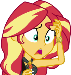 Size: 2393x2520 | Tagged: safe, edit, edited screencap, editor:homersimpson1983, screencap, sunset shimmer, human, equestria girls, g4, background removed, bikini, clothes, female, geode of empathy, high res, magical geodes, not a vector, simple background, solo, swimsuit, transparent background