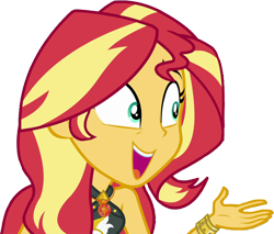 Size: 2952x2520 | Tagged: safe, edit, edited screencap, editor:homersimpson1983, screencap, sunset shimmer, human, equestria girls, g4, background removed, bikini, clothes, female, geode of empathy, high res, magical geodes, not a vector, simple background, solo, swimsuit, transparent background
