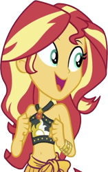 Size: 1581x2520 | Tagged: safe, edit, edited screencap, editor:homersimpson1983, screencap, sunset shimmer, human, equestria girls, g4, background removed, belly, belly button, bikini, clothes, female, geode of empathy, magical geodes, midriff, not a vector, sarong, simple background, solo, swimsuit, transparent background