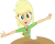 Size: 3135x2520 | Tagged: safe, edit, edited screencap, editor:mrtoonlover83, screencap, applejack, human, equestria girls, g4, my little pony equestria girls: better together, turf war, applejack's hat, arms spread out, background removed, clothes, cowboy hat, female, freckles, geode of super strength, hat, high res, magical geodes, not a vector, simple background, solo, swimsuit, transparent background