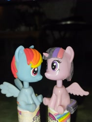 Size: 3072x4080 | Tagged: safe, rainbow dash, twilight sparkle, g4