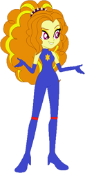 Size: 280x571 | Tagged: safe, artist:sturk-fontaine, adagio dazzle, equestria girls, g4, base used, clothes, cosplay, costume, crossover, dazzler, marvel, marvel comics, opera gloves, simple background, solo, superhero, white background, x-men