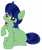 Size: 3300x3900 | Tagged: safe, artist:gabosor, derpibooru exclusive, oc, oc only, oc:gabosor, pony, unicorn, 2024 community collab, derpibooru community collaboration, adult blank flank, big eyes, big smile, blank flank, blue mane, digital art, female, full body, green coat, high res, horn, long tail, looking at you, mare, meta, open mouth, png, ponysona, posing for photo, raised hoof, raised leg, show accurate, simple background, sitting, smiling, smiling at you, solo, tail, teeth, transparent background, vector, wingding eyes