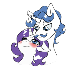 Size: 1075x1124 | Tagged: artist needed, source needed, safe, fancypants, rarity, g4, female, male, ship:raripants, shipping, simple background, straight, transparent background