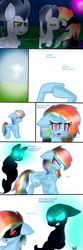 Size: 516x1549 | Tagged: source needed, safe, artist:septicmelon, rainbow dash, soarin', g4, female, male, nightmare rainbow dash, nightmarified, ship:soarindash, shipping, straight