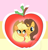 Size: 261x270 | Tagged: artist needed, source needed, safe, applejack, caramel, earth pony, pony, g4, female, male, ship:carajack, shipping, straight