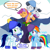 Size: 1097x1102 | Tagged: artist needed, source needed, safe, rainbow dash, rumble, scootaloo, soarin', pegasus, pony, g4, clothes, colt, cute, dashabetes, dialogue, female, filly, foal, holding a pony, holly, holly mistaken for mistletoe, male, mare, scarf, ship:rumbloo, ship:soarindash, shipping, snow, speech bubble, stallion, straight, striped scarf, winter outfit