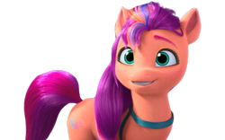 Size: 1280x800 | Tagged: safe, edit, edited screencap, editor:dracoawesomeness, screencap, sunny starscout, earth pony, pony, g5, my little pony: make your mark, my little pony: make your mark chapter 6, the isle of scaly, spoiler:g5, spoiler:my little pony: make your mark, spoiler:my little pony: make your mark chapter 6, spoiler:mymc06e01, background removed, cute, female, hasbro is trying to murder us, not a vector, simple background, solo, sunnybetes, transparent background, weapons-grade cute
