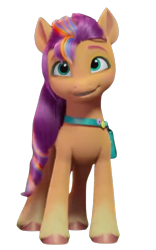 Size: 800x1280 | Tagged: safe, edit, edited screencap, editor:dracoawesomeness, screencap, sunny starscout, earth pony, pony, g5, my little pony: make your mark, my little pony: make your mark chapter 6, the isle of scaly, spoiler:g5, spoiler:my little pony: make your mark, spoiler:my little pony: make your mark chapter 6, spoiler:mymc06e01, background removed, bag, coat markings, cute, female, grin, happy, mane stripe sunny, mare, not a vector, saddle bag, simple background, smiling, socks (coat markings), solo, sunnybetes, transparent background, unshorn fetlocks