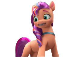 Size: 800x600 | Tagged: safe, edit, edited screencap, editor:dracoawesomeness, screencap, sunny starscout, earth pony, pony, g5, background removed, episode needed, female, not a vector, solo