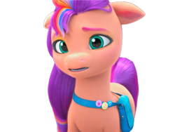 Size: 800x600 | Tagged: safe, edit, edited screencap, editor:dracoawesomeness, screencap, sunny starscout, earth pony, pony, g5, background removed, episode needed, female, not a vector, solo