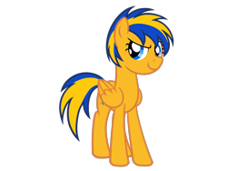 Size: 2048x1536 | Tagged: safe, artist:gregory-the-griffon, oc, oc only, oc:flare spark, pegasus, pony, g4, eyelashes, female, mare, simple background, smiling, solo, transparent background, vector