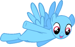 Size: 441x279 | Tagged: safe, artist:softybases, oc, oc only, pegasus, pony, g4, adult blank flank, bald, base, blank flank, female, flying, mare, no eyelashes, open mouth, open smile, simple background, smiling, solo, transparent background