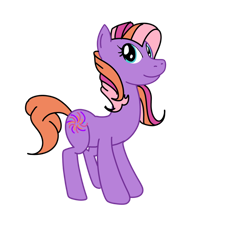 Size: 894x894 | Tagged: safe, artist:omegaridersangou, twinkle twirl, earth pony, pony, g3, g4, closed mouth, cute, female, g3 to g4, generation leap, mare, simple background, smiling, solo, transparent background, twinkledorable