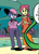 Size: 340x468 | Tagged: safe, idw, official comic, human, equestria girls, g4, my little pony annual 2014, spoiler:comic, background human, clothes, hat, unnamed character, unnamed human